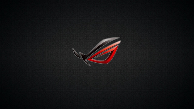 Black red logo computer art free wallpaper - medium preview image