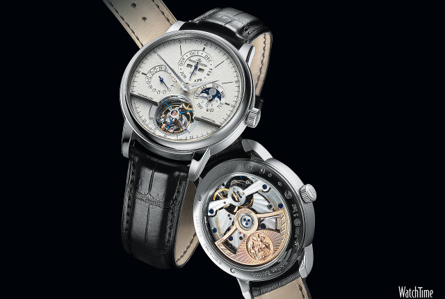 Two watches white dials black free wallpaper - medium preview image
