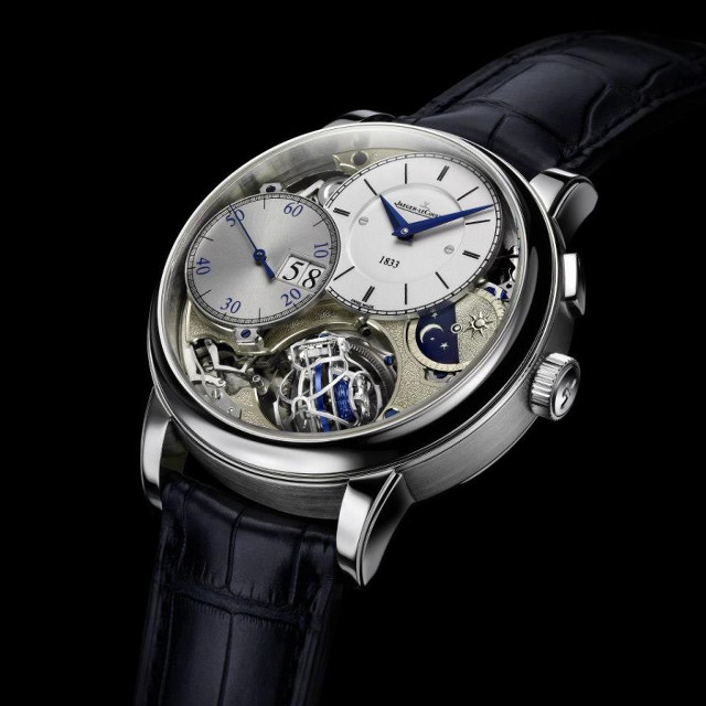 Baroque zenith watch blue hands free wallpaper - medium preview image