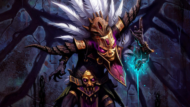Demon armor sword fantasy art free wallpaper for desktop - medium preview image
