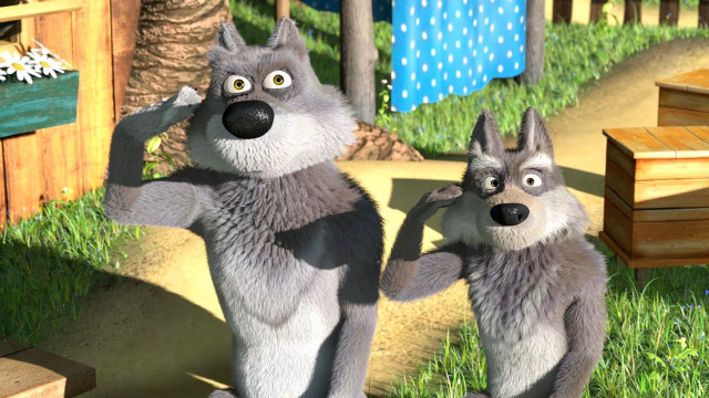 Cartoon animals furry 3d render free wallpaper - medium preview image