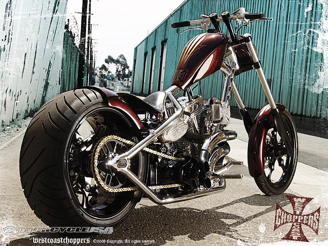 Motorcycle green wall red stripe free wallpaper - medium preview image
