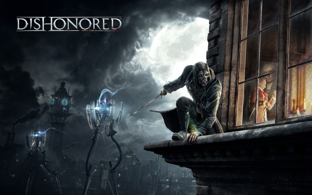 Man demon window sill gothic free wallpaper - medium preview image
