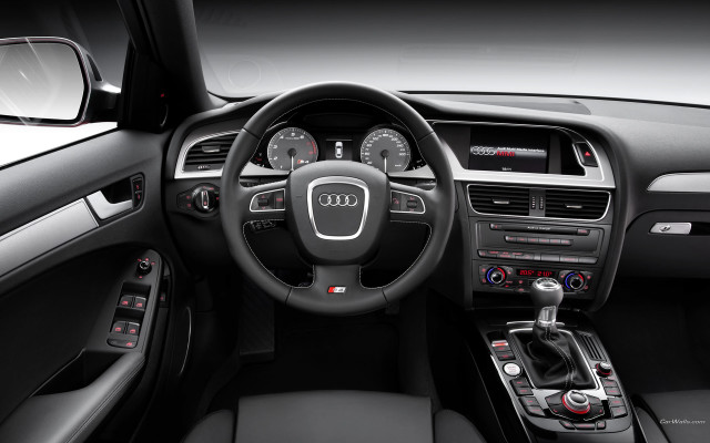 Car dashboard steering controls lights free wallpaper - medium preview image