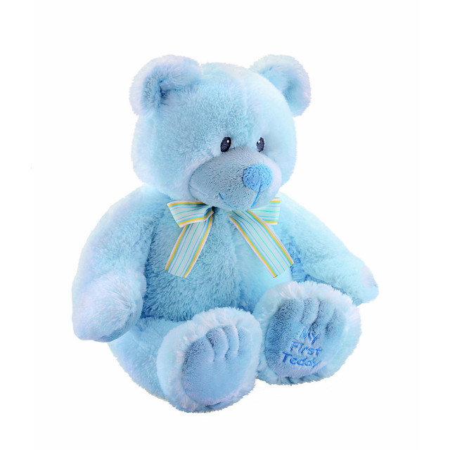 Blue teddy bear bow neck free wallpaper - medium preview image