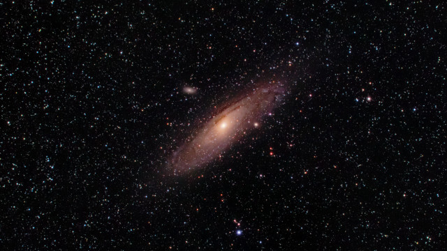 Galaxy bright light stars dark free wallpaper - medium preview image