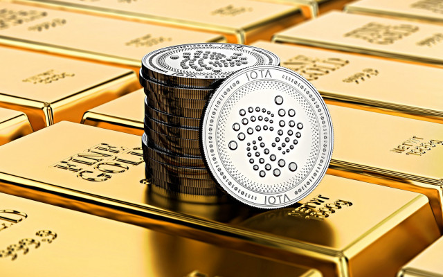Bitcoin gold coins gold bars free wallpaper - medium preview image