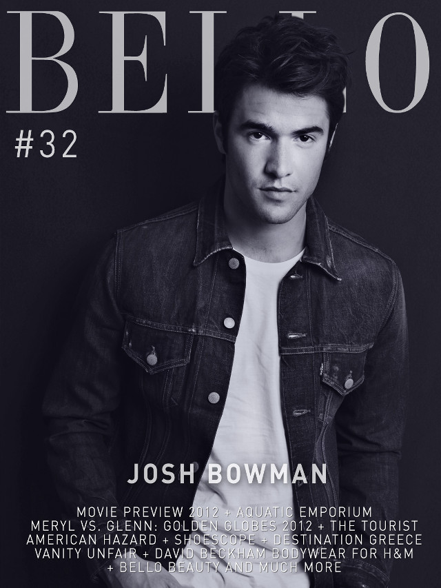 Man denim jacket pose magazine free wallpaper - medium preview image