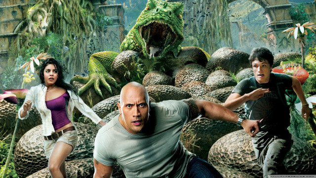 Jungle giant lizard man purple free wallpaper - medium preview image