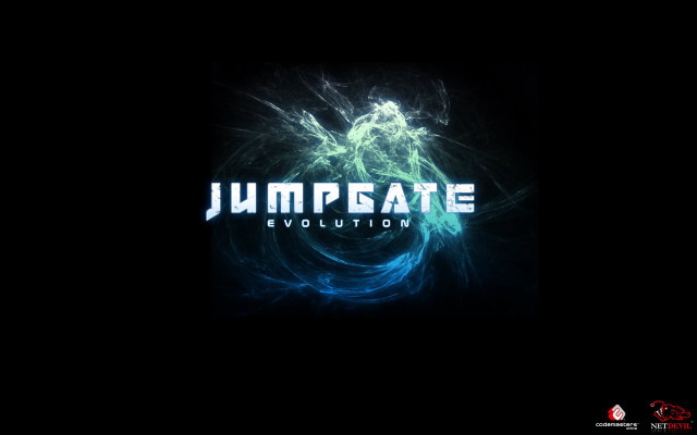Dark background jumpgate evolution blue free wallpaper - medium preview image