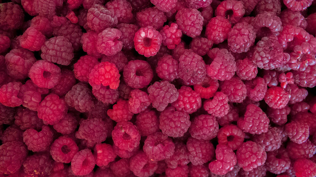 Raspberries pile macro flower rose free wallpaper - medium preview image