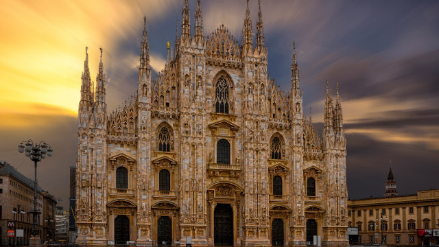 Cathedral clocktower gothic neo gothic free wallpaper - medium preview image
