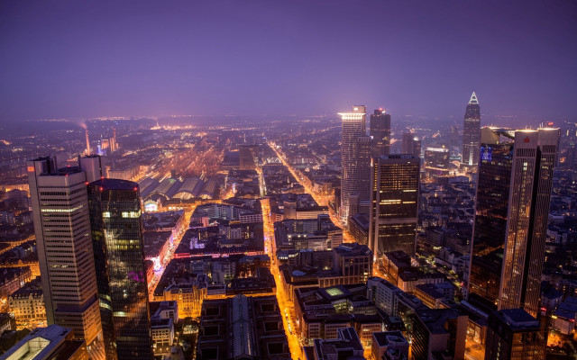 City night lights architecture bridge #2 free wallpaper - medium preview image