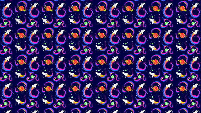 Blue cats hearts cat middle free wallpaper - medium preview image