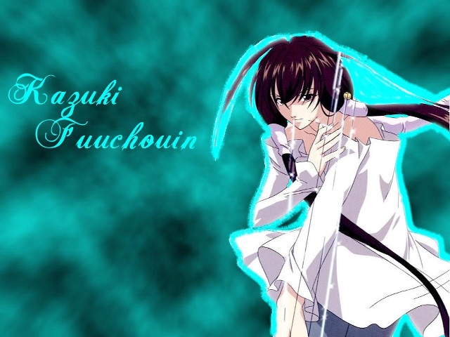 Anime character sword blue background #2 free wallpaper - medium preview image