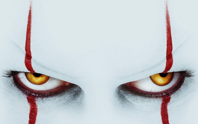 Red eye blood iris strip free wallpaper - medium preview image