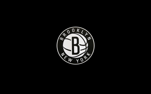 Basketball brooklyn nets logo dark free wallpaper - medium preview image