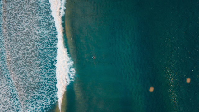 Beach surfboard surfer ocean night #2 free wallpaper - medium preview image