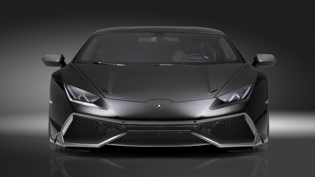 Black sports car hood up #12 free wallpaper - medium preview image
