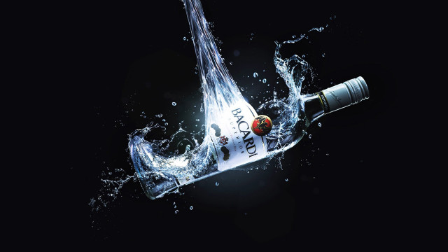 Vodka dropped water splash astronaut free wallpaper - medium preview image