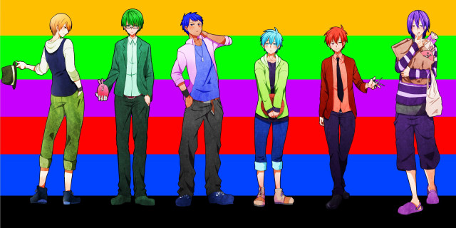 People rainbow background stripe group free wallpaper - medium preview image