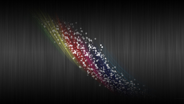 Rainbow line dots abstract wallpaper free wallpaper - medium preview image