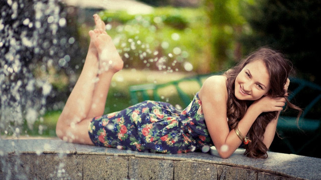 Eszter mattioni fashion wall lay free wallpaper - medium preview image