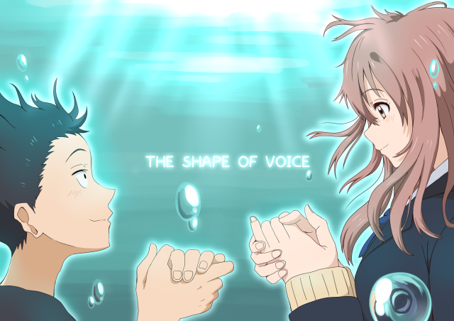 Couple touching hands bubbles voice free wallpaper - medium preview image