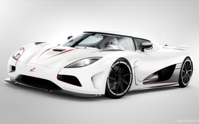 White sports car red stripe #12 free wallpaper - medium preview image