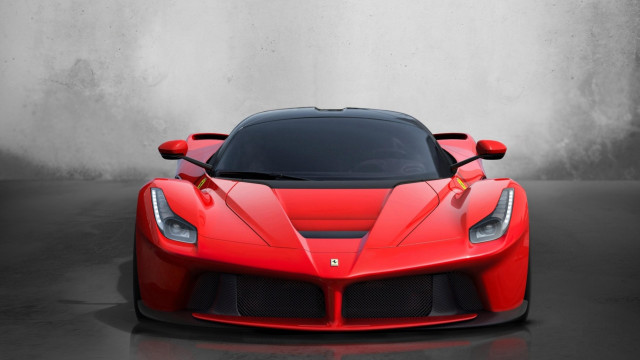 Red sports car garage concrete #5 free wallpaper - medium preview image