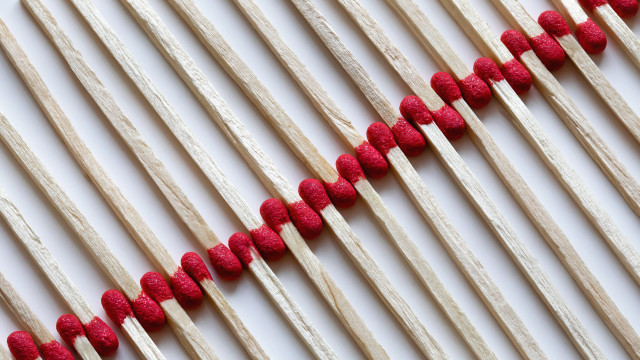 Matches red rows white surface free wallpaper - medium preview image