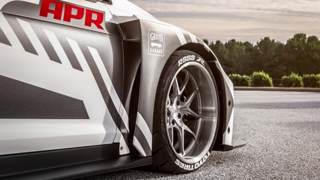 Car closeup road trees clouds free wallpaper - medium preview image
