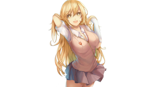 Chizuko yoshida manga blonde girl free wallpaper - medium preview image