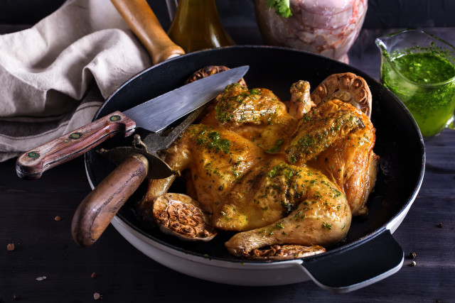 Chicken pan knife greenjuice wine free wallpaper - medium preview image