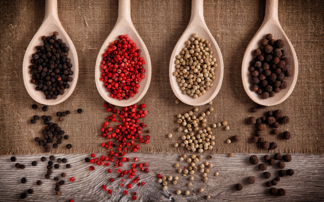 Spoons beans seeds tablecloth food free wallpaper - medium preview image