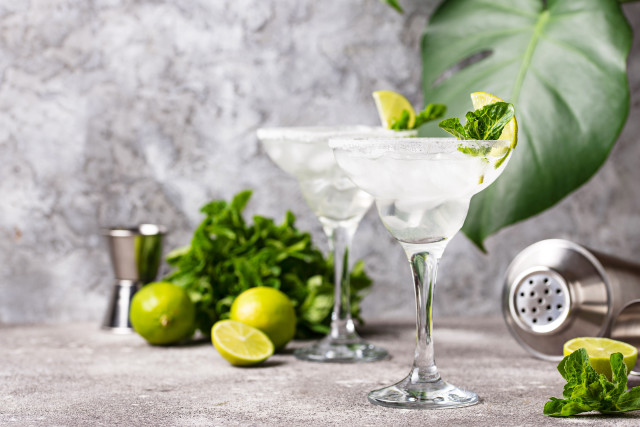 Glasses drinks green plant faucet free wallpaper - medium preview image