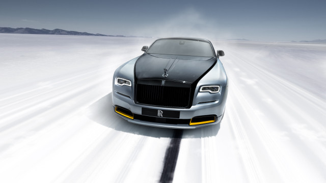 An gyeon car snowy road free wallpaper - medium preview image