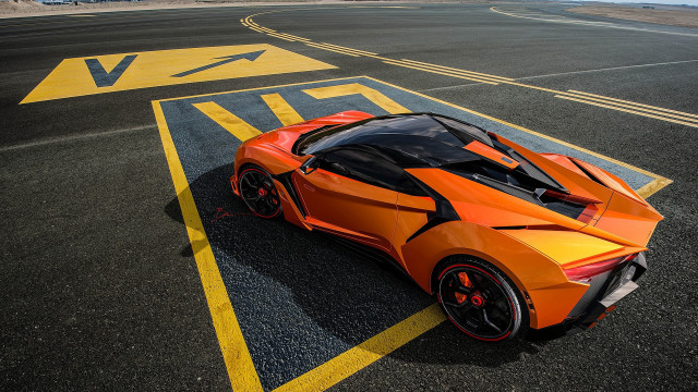 Car runway sky galaxy 3d free wallpaper - medium preview image