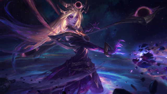 Woman long hair sword planet free wallpaper - medium preview image