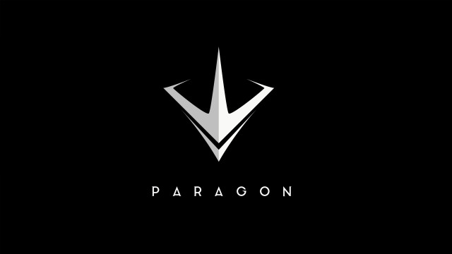 Black white logo arrow paragon free wallpaper - medium preview image
