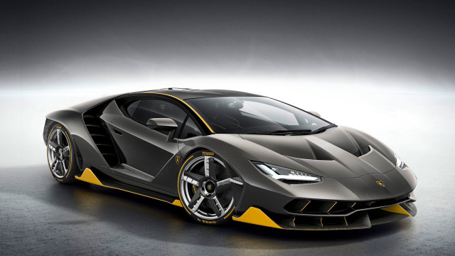Grey yellow lamb car spotlight free wallpaper - medium preview image