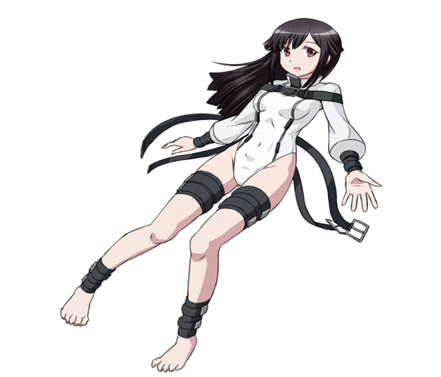 Woman flying white black outfit free wallpaper - medium preview image