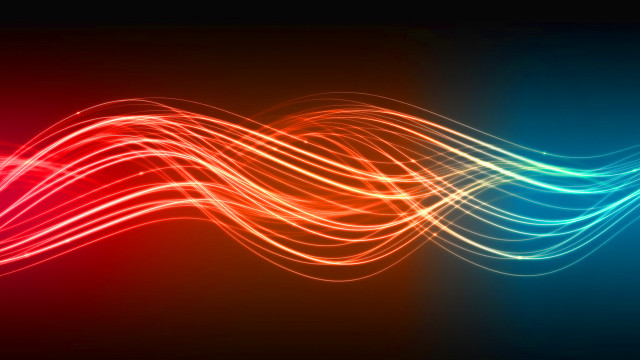 Colorful background light wave black free wallpaper - medium preview image