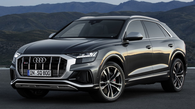 Audi suv mountains hills 3d free wallpaper - medium preview image