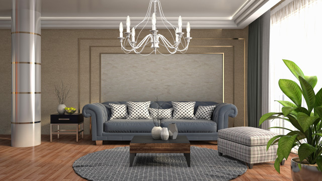 Living room art deco coffee free wallpaper - medium preview image
