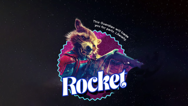 Rocket logo space art 2020s free wallpaper - medium preview image