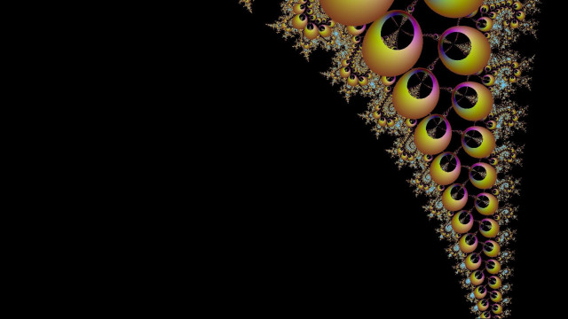 Grapes mandelbrot fractal computer rendering free wallpaper - medium preview image
