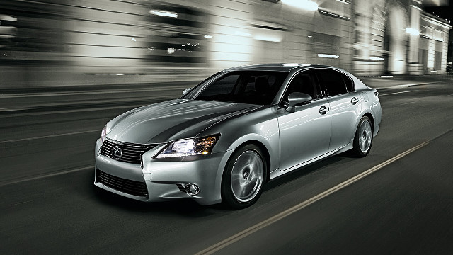 Silver car night city motion free wallpaper - medium preview image