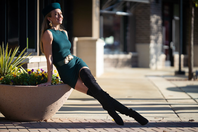Daphne mcclure green dress black free wallpaper - medium preview image