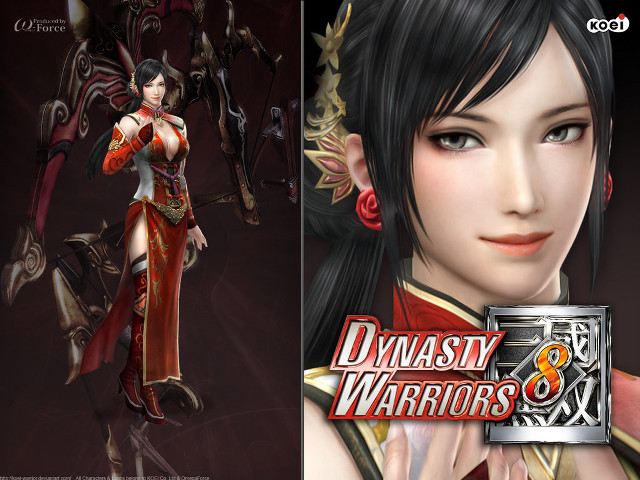 Woman red dress sword red #8 free wallpaper - medium preview image
